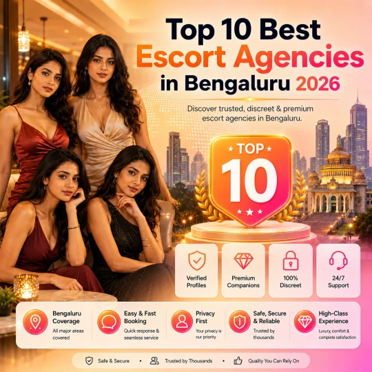 Top 10 Best Escort Agencies in Bengaluru 2026